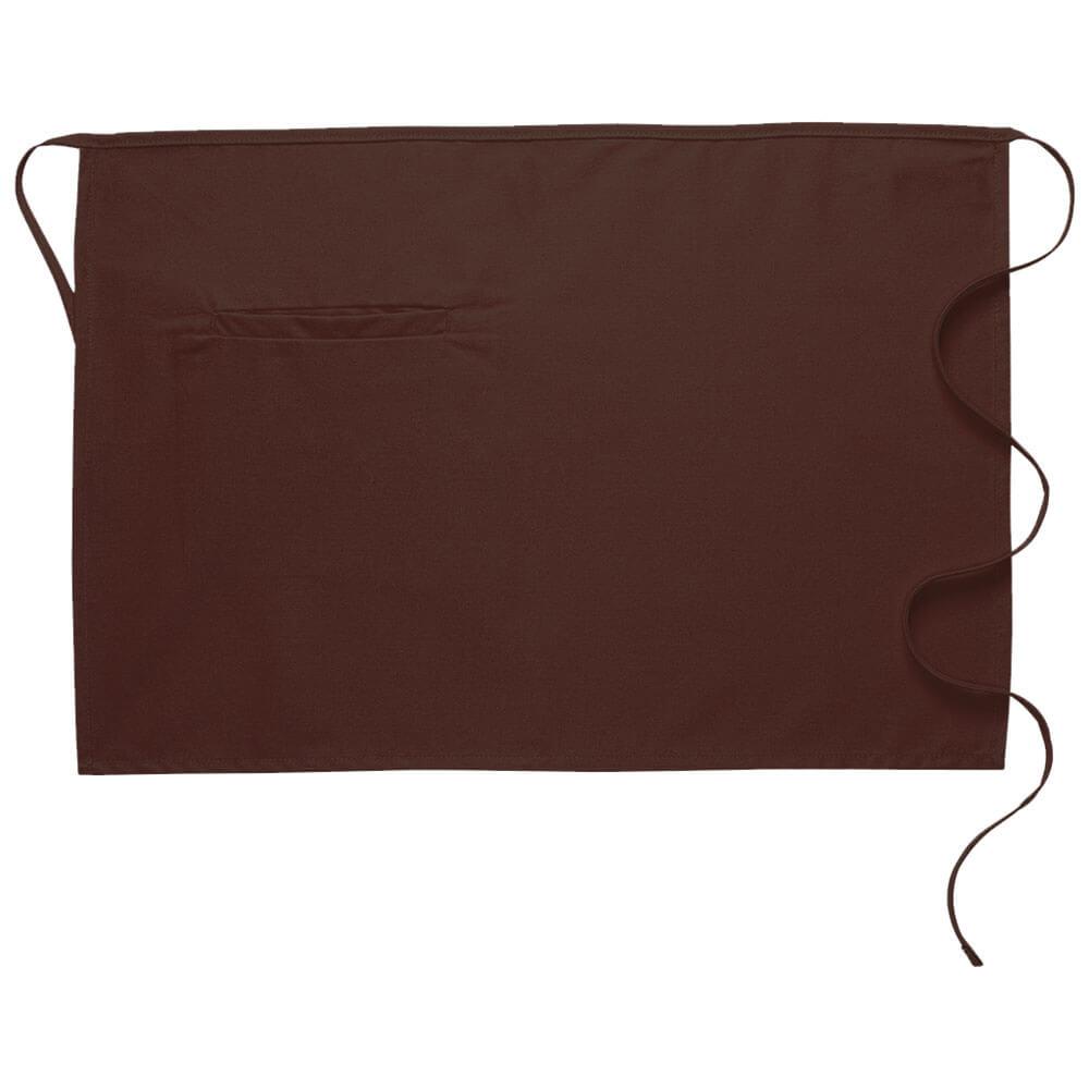 Inset Pocket Half Bistro Apron (Made in the USA - 19&quot;)