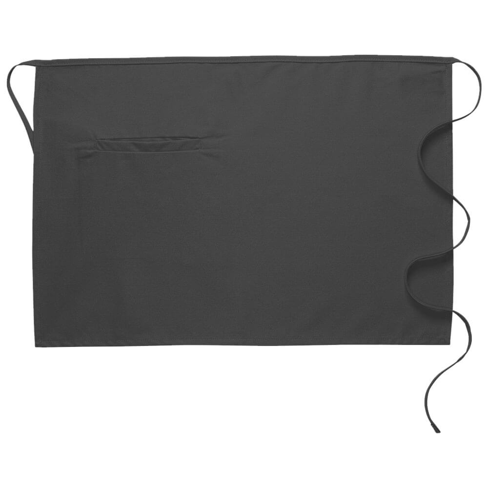 Inset Pocket Half Bistro Apron (Made in the USA - 19&quot;)