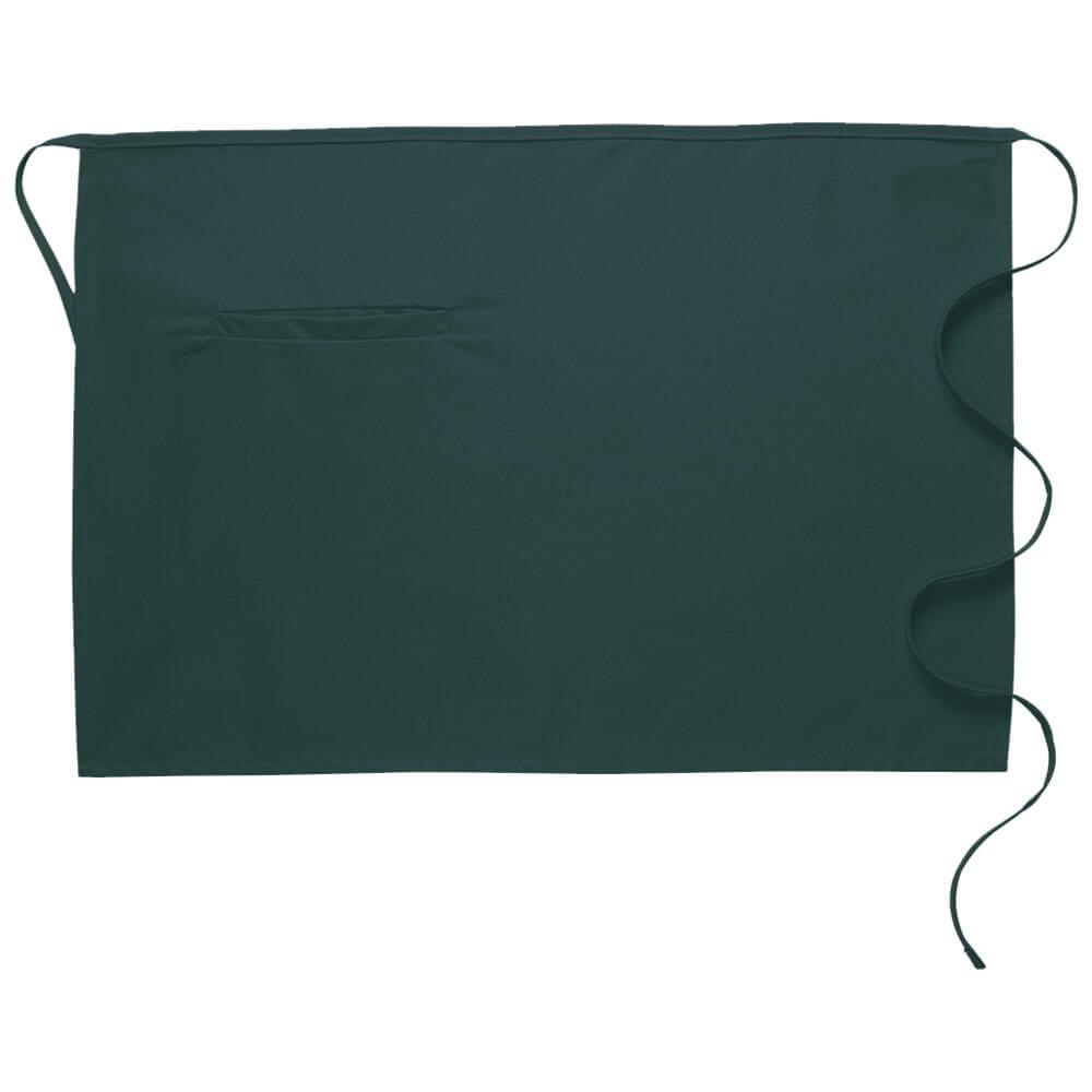 Inset Pocket Half Bistro Apron (Made in the USA - 19&quot;)