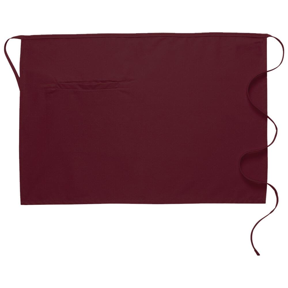 Inset Pocket Half Bistro Apron (Made in the USA - 19&quot;)