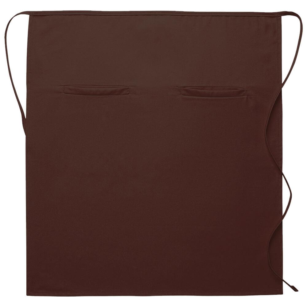 Double Inset Pocket Full Bistro Apron (Made in the USA - 32&quot;)