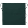3/4 Bistro Apron w/Center Divided Pocket (Made in the USA - 28&quot;)