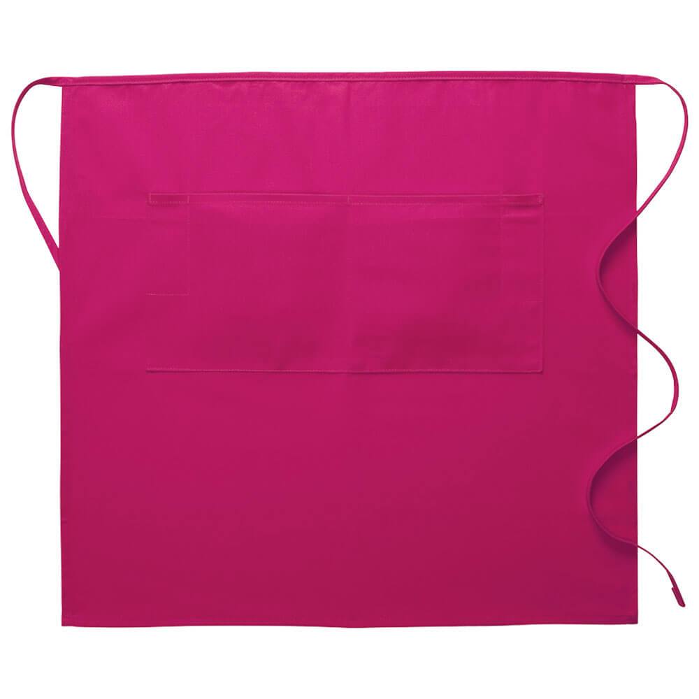 3/4 Bistro Apron w/Center Divided Pocket (Made in the USA - 28&quot;)