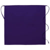3/4 Bistro Apron w/Center Divided Pocket (Made in the USA - 28&quot;)