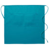 3/4 Bistro Apron w/Center Divided Pocket (Made in the USA - 28&quot;)