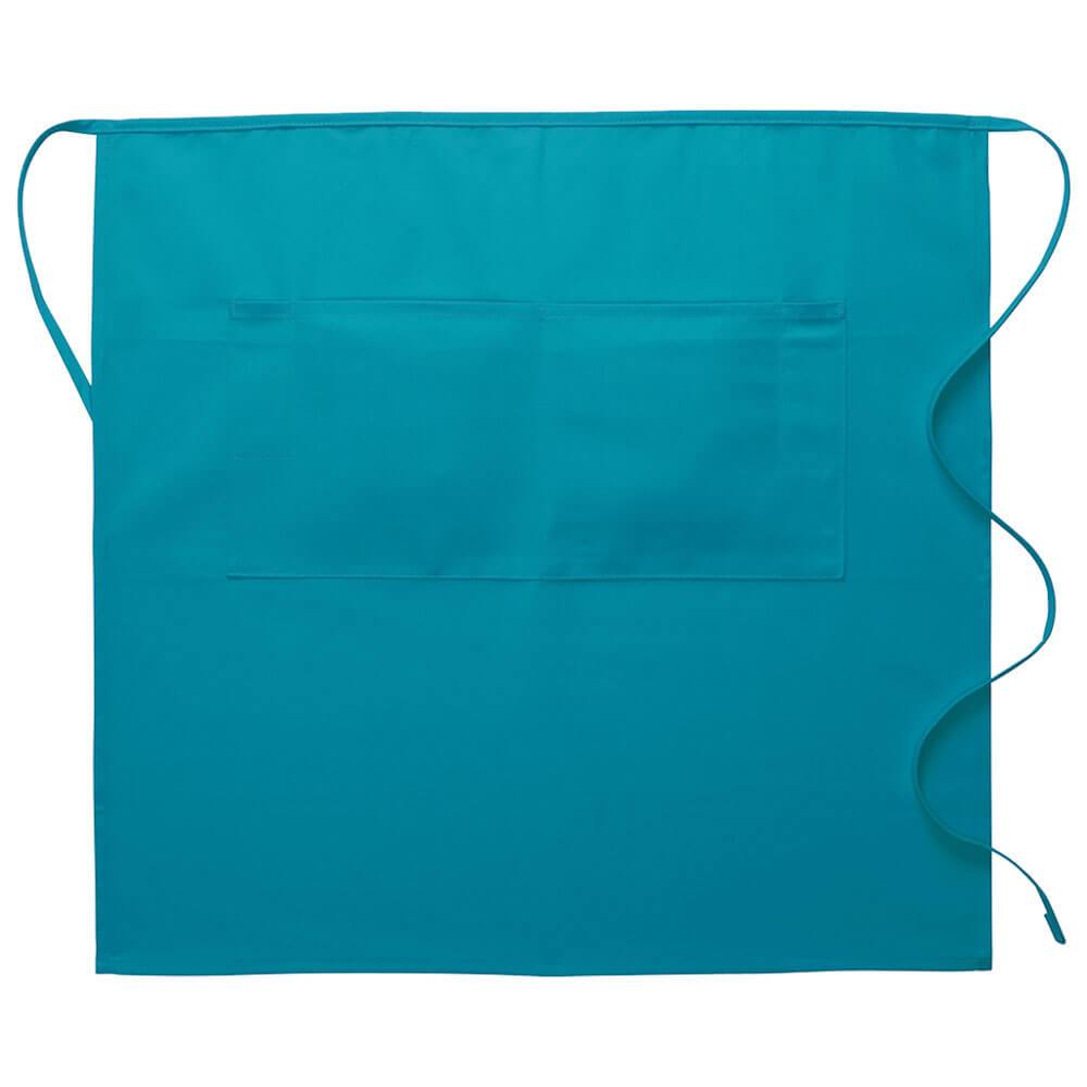 3/4 Bistro Apron w/Center Divided Pocket (Made in the USA - 28&quot;)