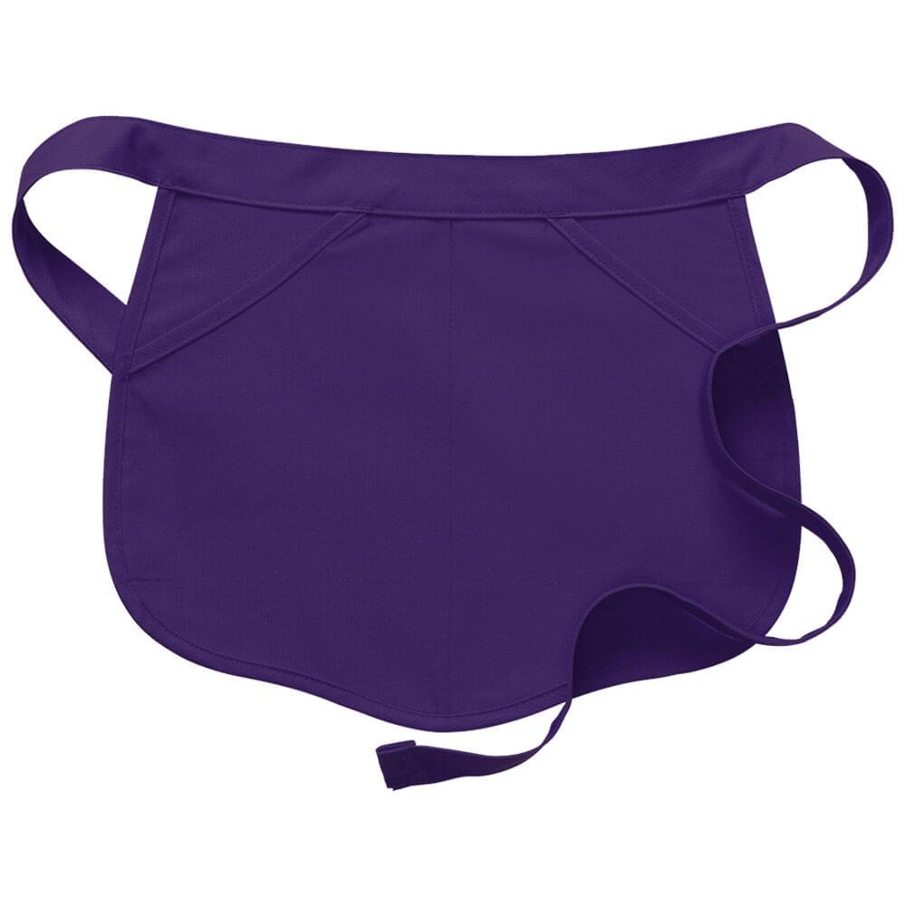 2-Pocket Scalloped Waist Apron (Made in USA - 15")