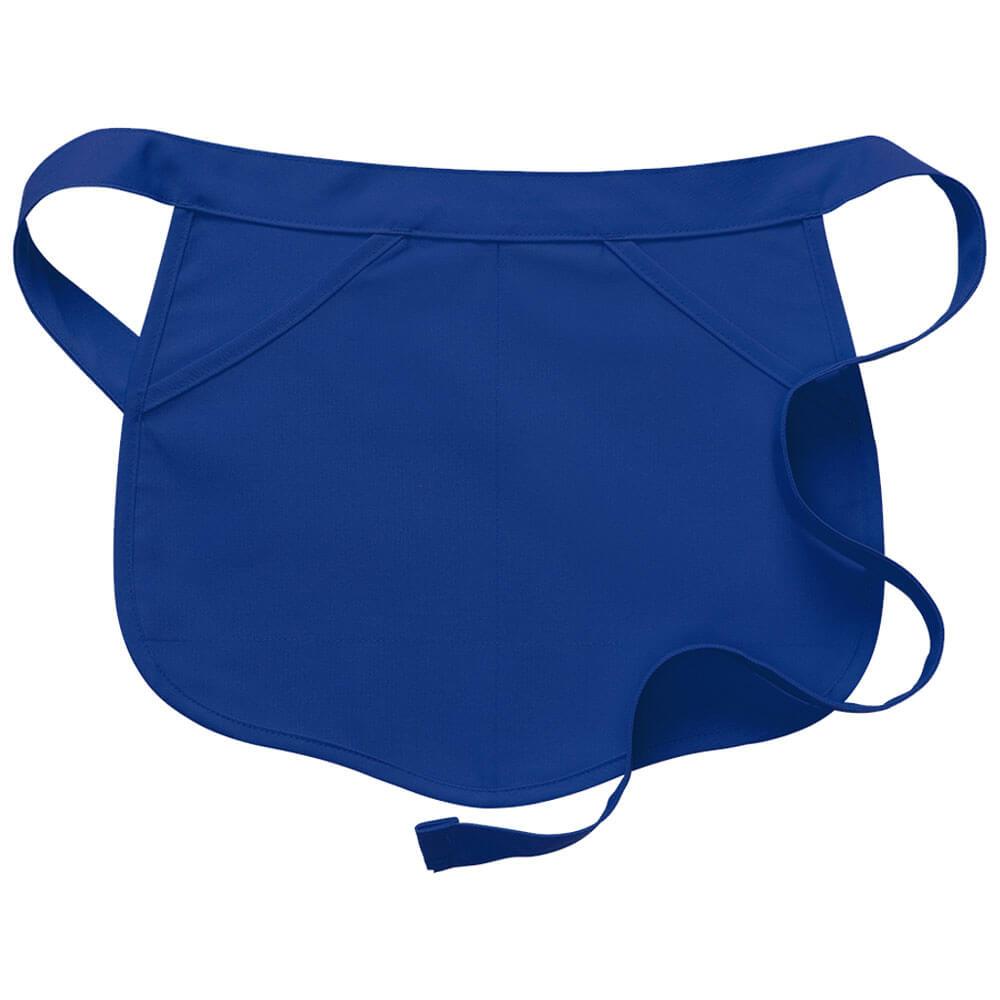 2-Pocket Scalloped Waist Apron (Made in USA - 15&quot;)