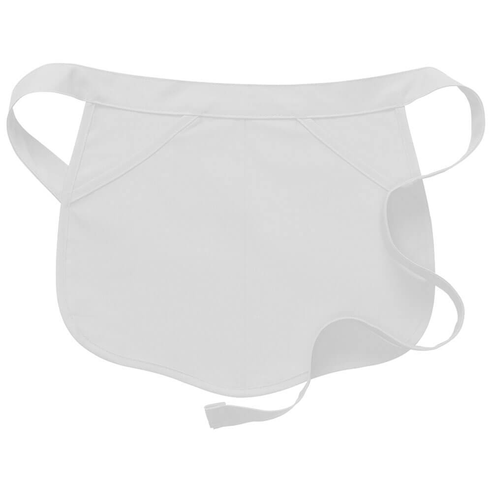 2-Pocket Scalloped Waist Apron (Made in USA - 15")