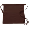 2-Pocket Squared Waist Apron (Made in the USA - 13&quot;)