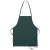 2-Pocket Bib Apron (Made in the USA - 22&quot;L)