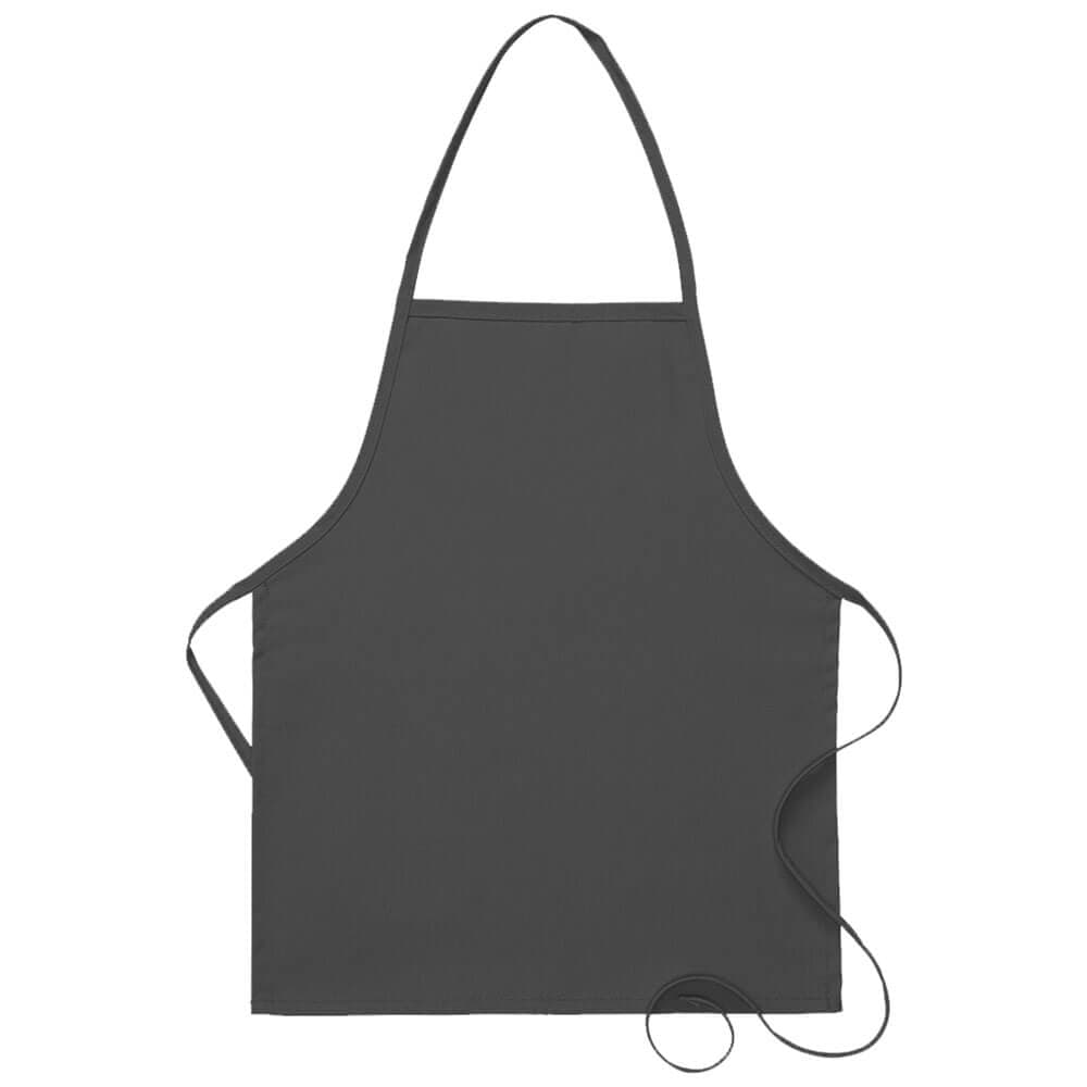 No Pocket Bib Apron (Made in the USA - 22&quot;)