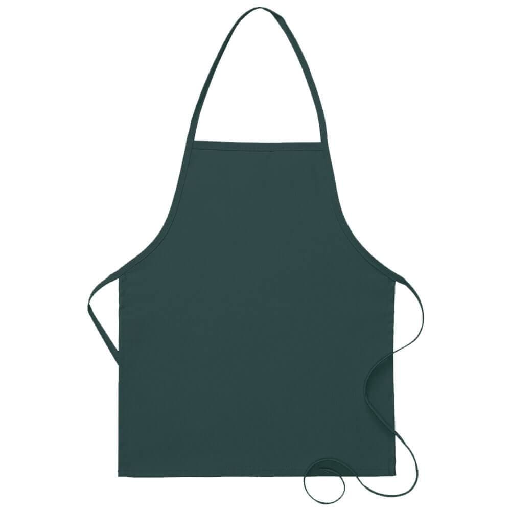 No Pocket Bib Apron (Made in the USA - 22")