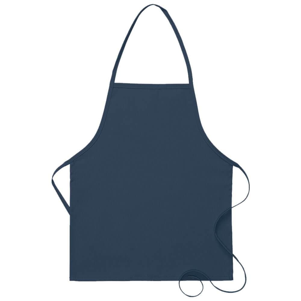 No Pocket Bib Apron (Made in the USA - 22&quot;)