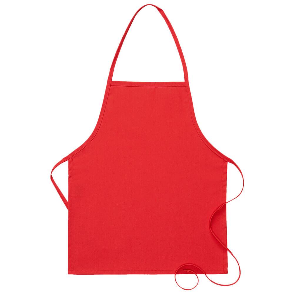 No Pocket Bib Apron (Made in the USA - 22")