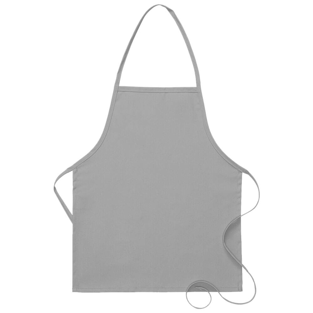 No Pocket Bib Apron (Made in the USA - 22&quot;)