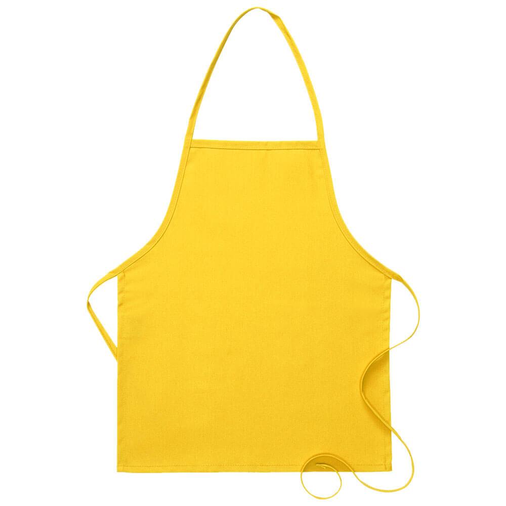 No Pocket Bib Apron (Made in the USA - 22&quot;)