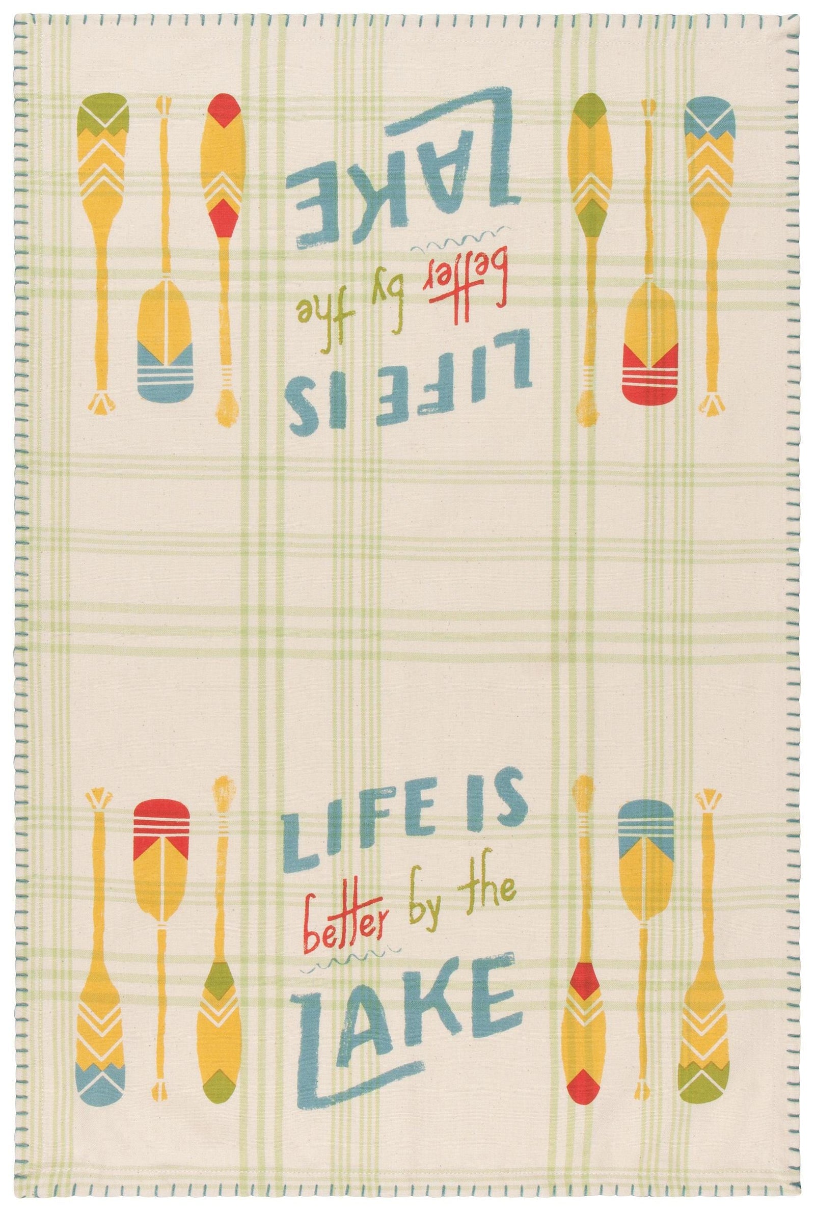Lake Life Dish Towel