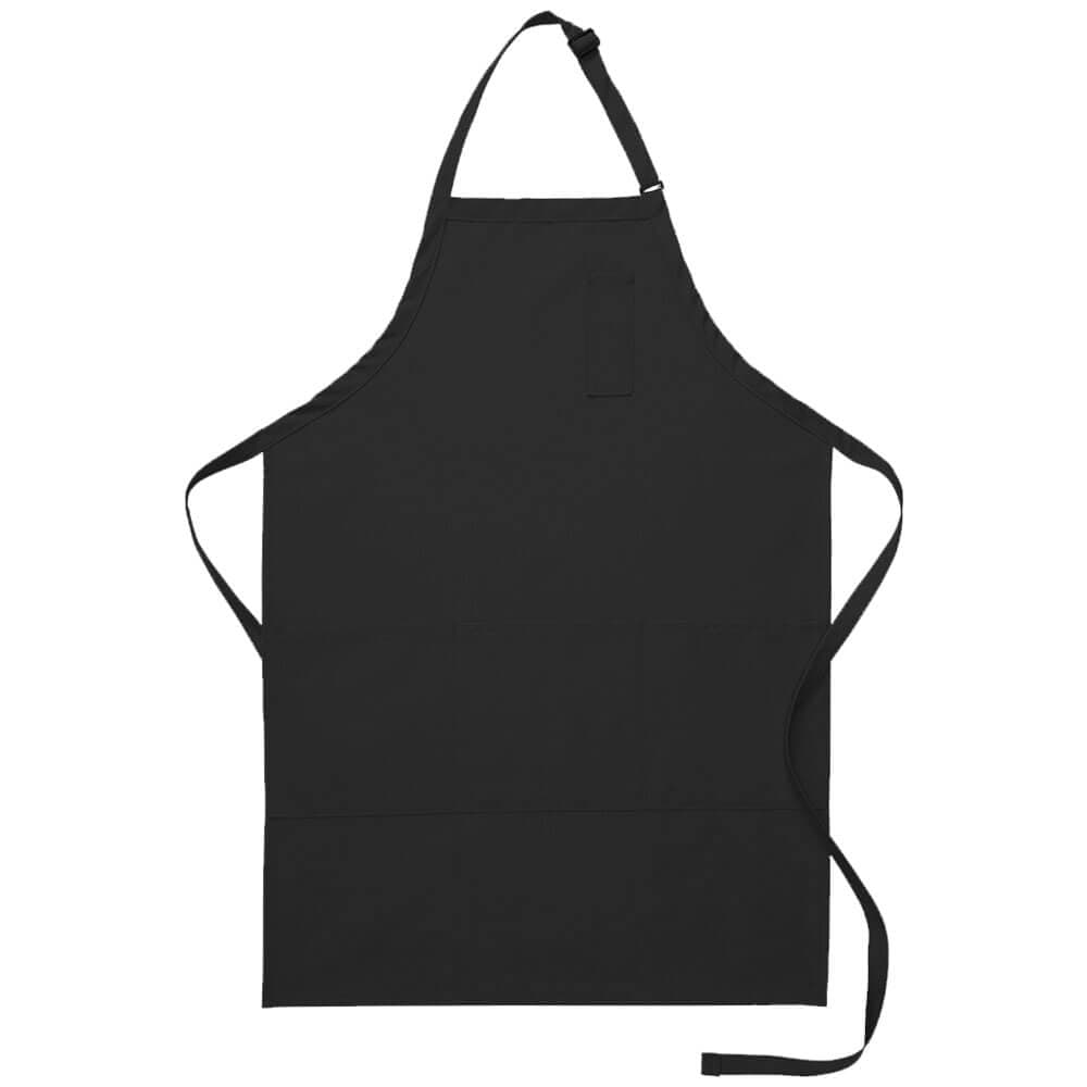 3-Pocket Butcher Apron W/Pencil Pocket (Made in the USA - 34&quot;)