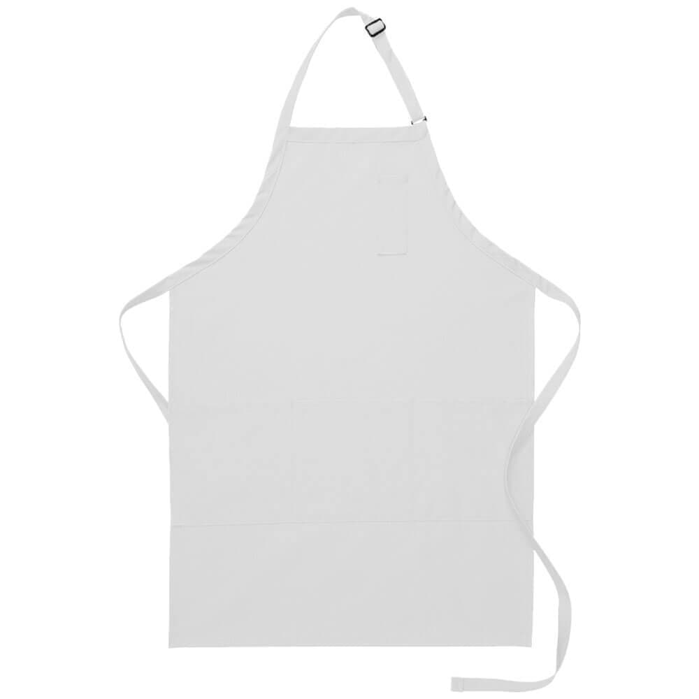 3-Pocket Butcher Apron W/Pencil Pocket (Made in the USA - 34")
