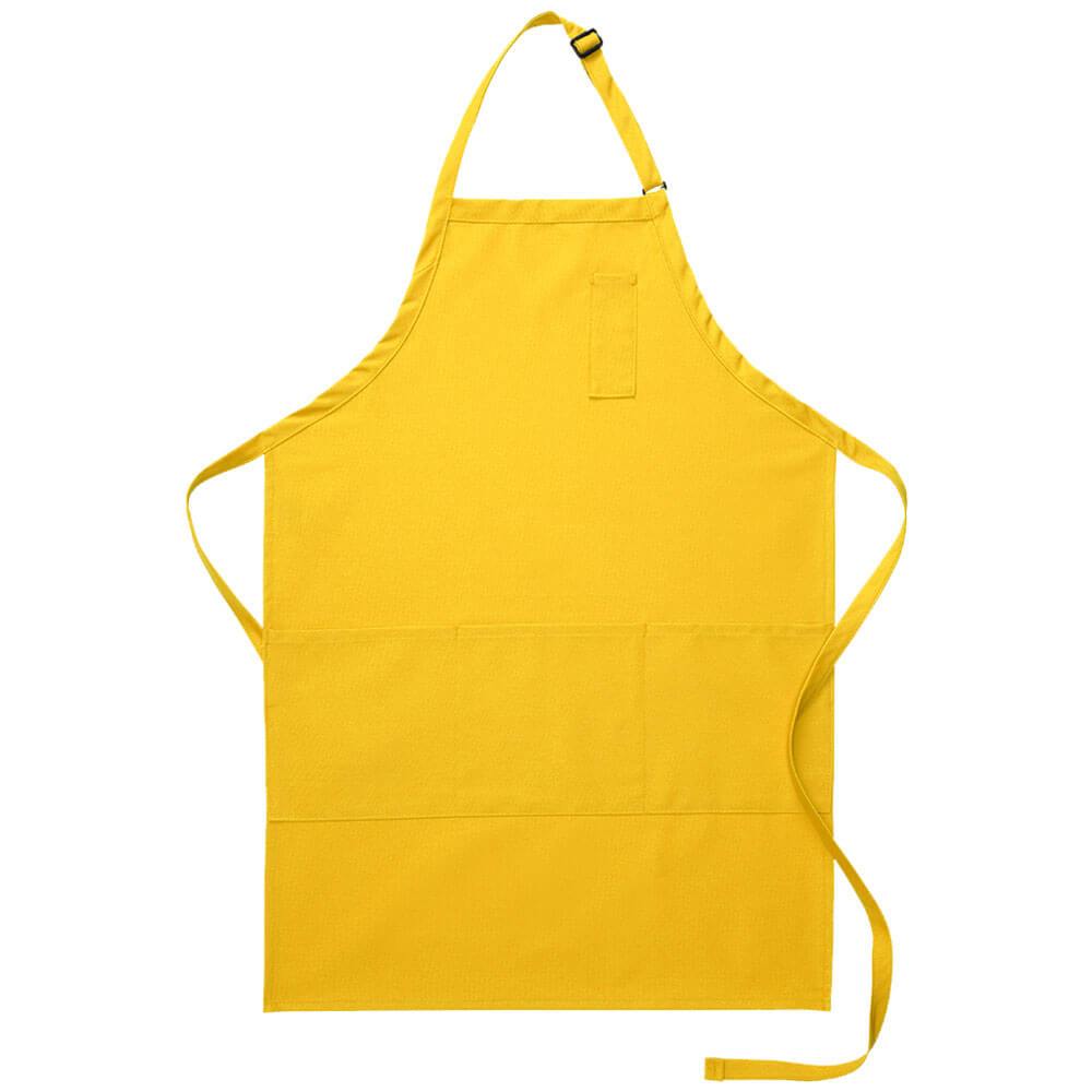 3-Pocket Butcher Apron W/Pencil Pocket (Made in the USA - 34&quot;)