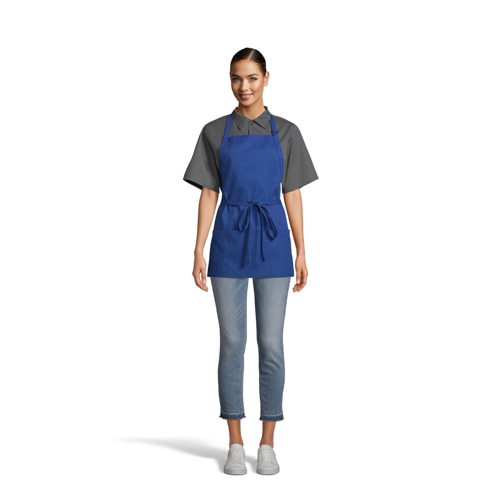 3-Pocket Adjustable Bib Apron