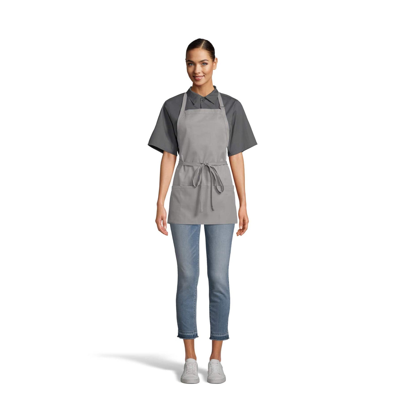 3-Pocket Adjustable Bib Apron