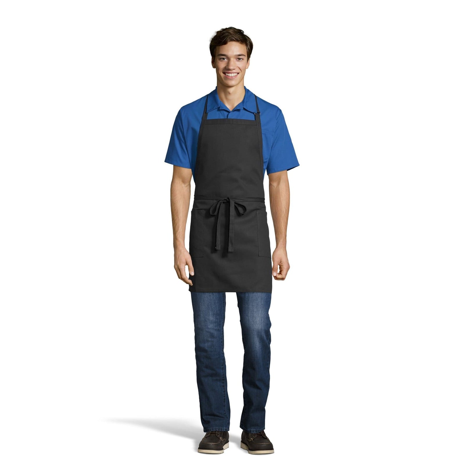 2-Pocket Bib Apron