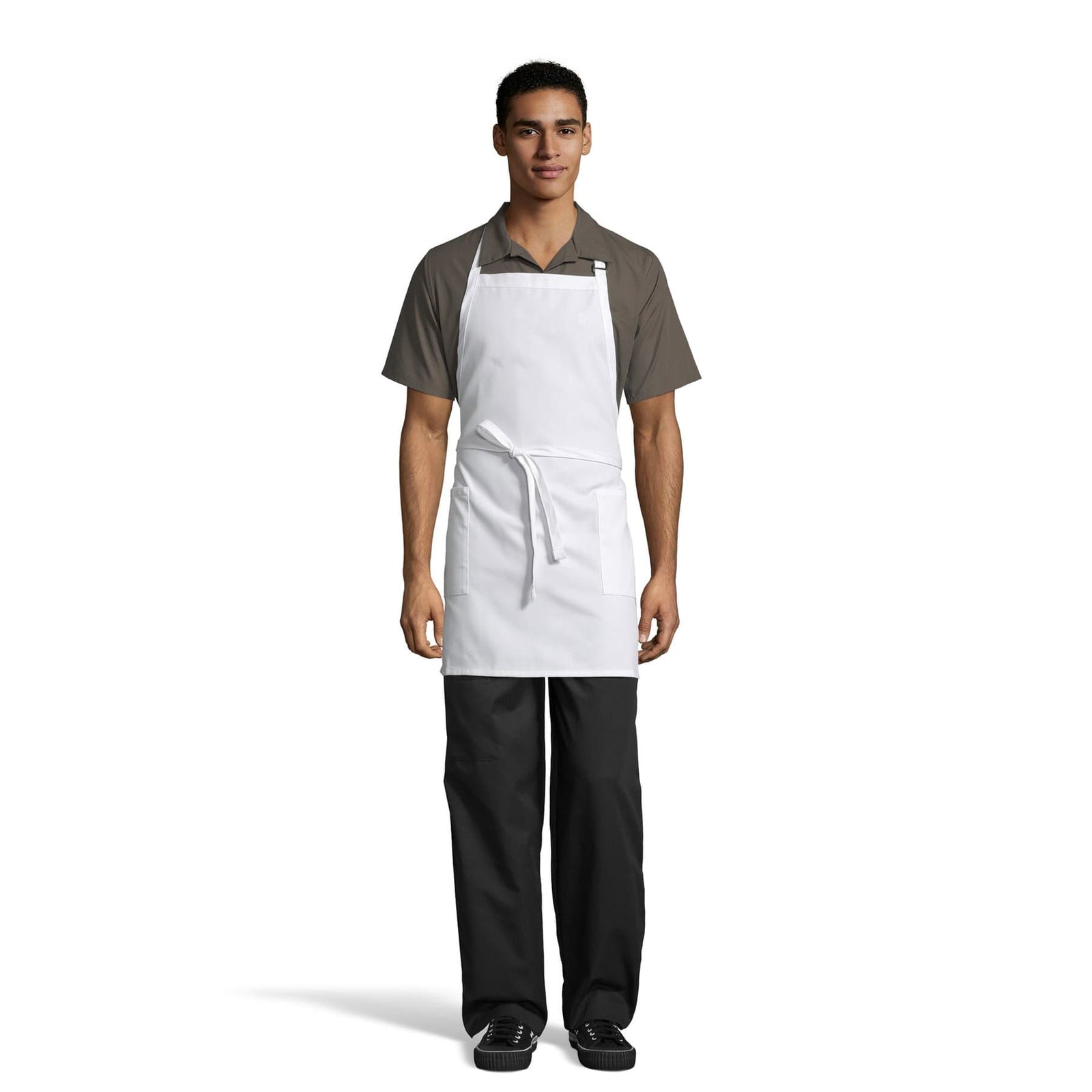 2-Pocket Bib Apron