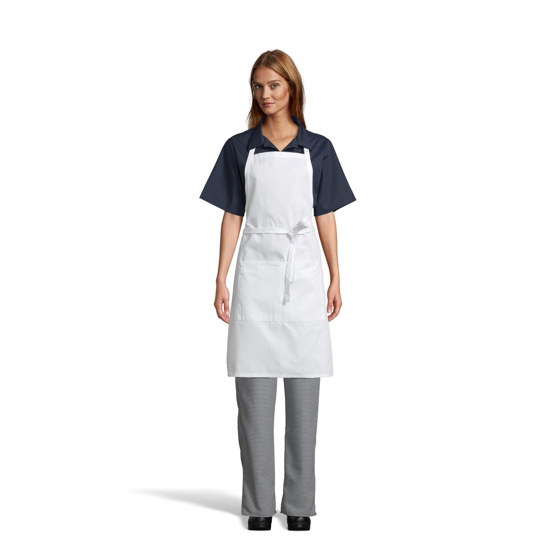 2-Pocket Adjustable Bib Apron