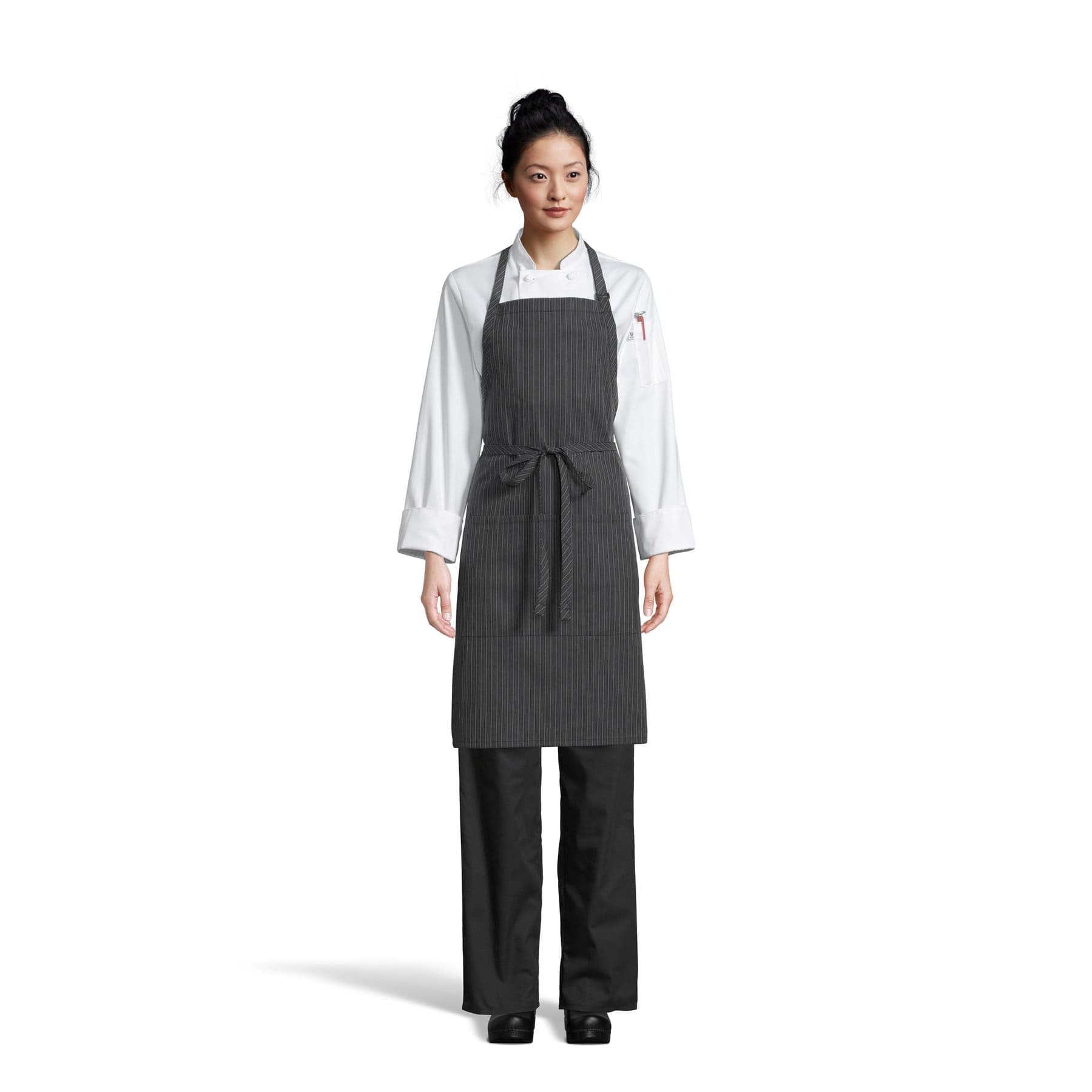 2-Pocket Adjustable Bib Apron