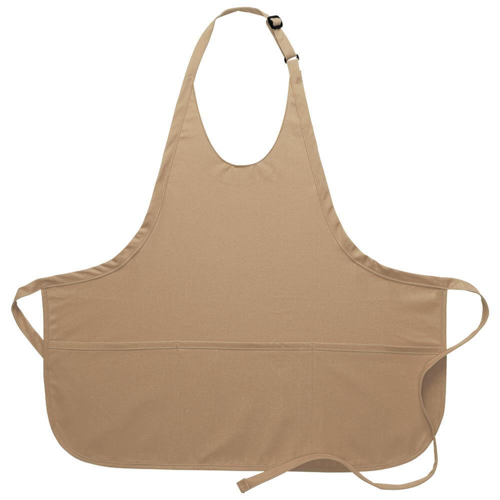 3-Pocket Scoop Neck Apron (Made in the USA - 28")