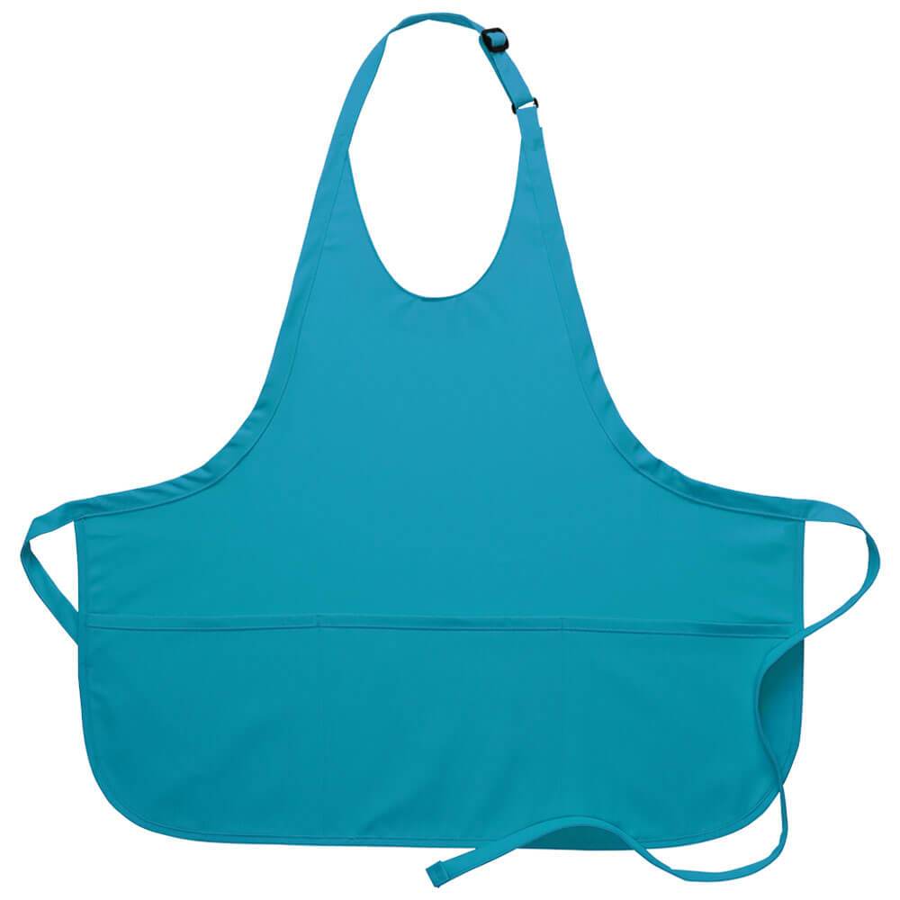 3-Pocket Scoop Neck Apron (Made in the USA - 28&quot;)