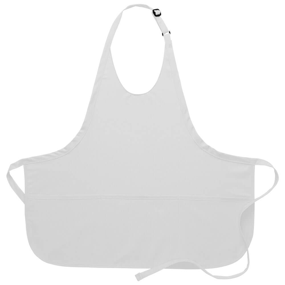 3-Pocket Scoop Neck Apron (Made in the USA - 28&quot;)