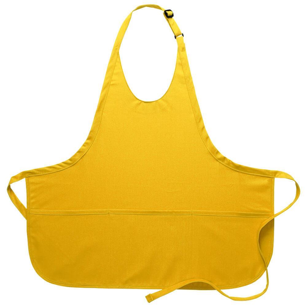 3-Pocket Scoop Neck Apron (Made in the USA - 28&quot;)