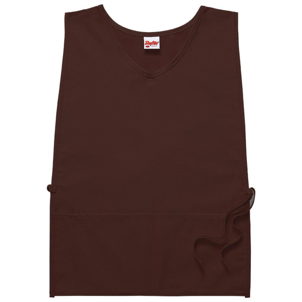 Squared Cobbler Apron w/V-Neck (Made in USA)