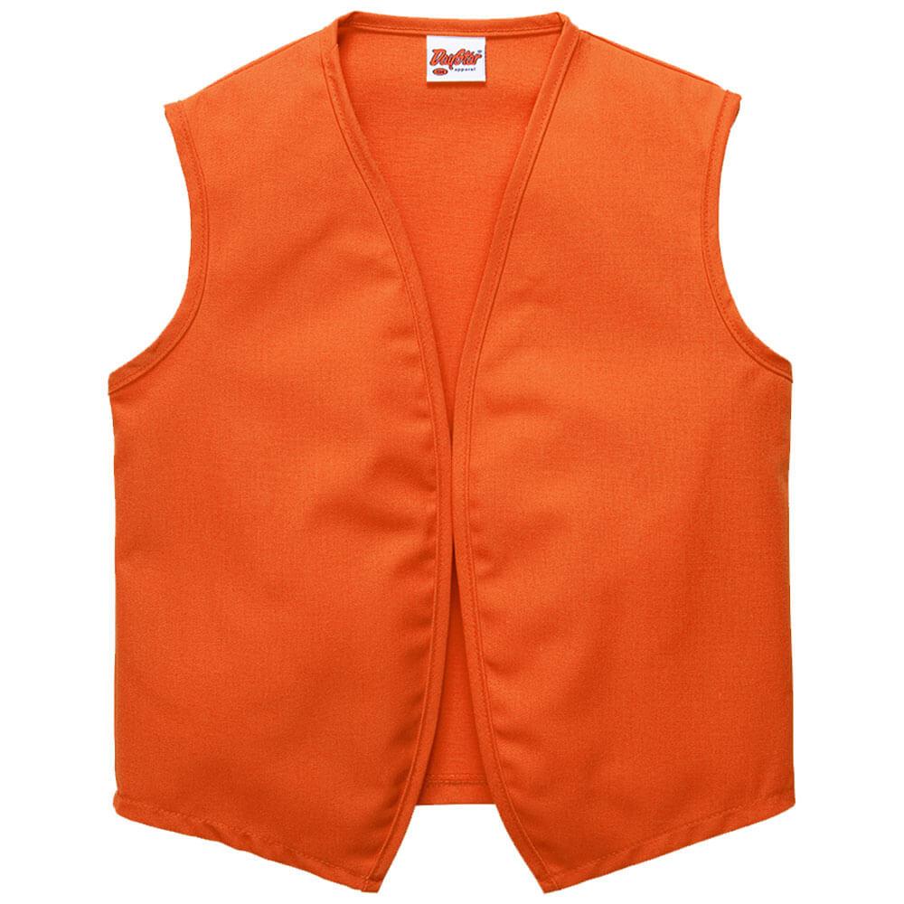 Unisex Vest Without Pockets in Various Sizes (Made In The USA)