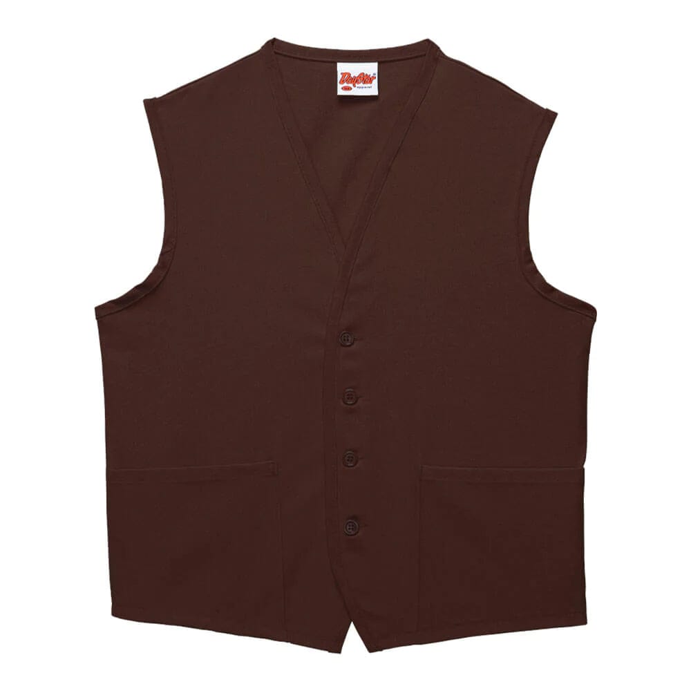 2-Pocket Unisex Vest in Various Sizes (Made In The USA)