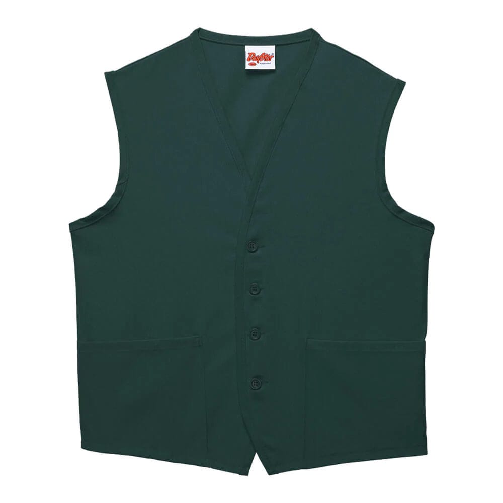 2-Pocket Unisex Vest in Various Sizes (Made In The USA)