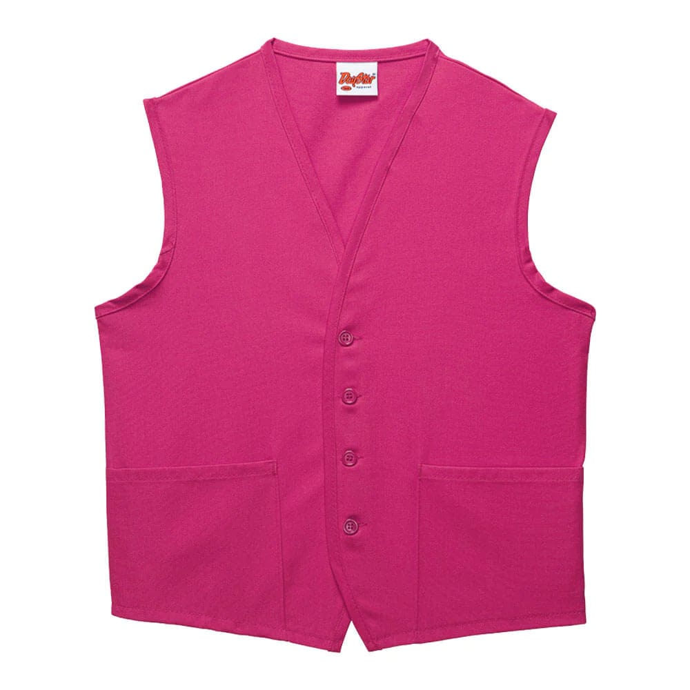 2-Pocket Unisex Vest in Various Sizes (Made In The USA)