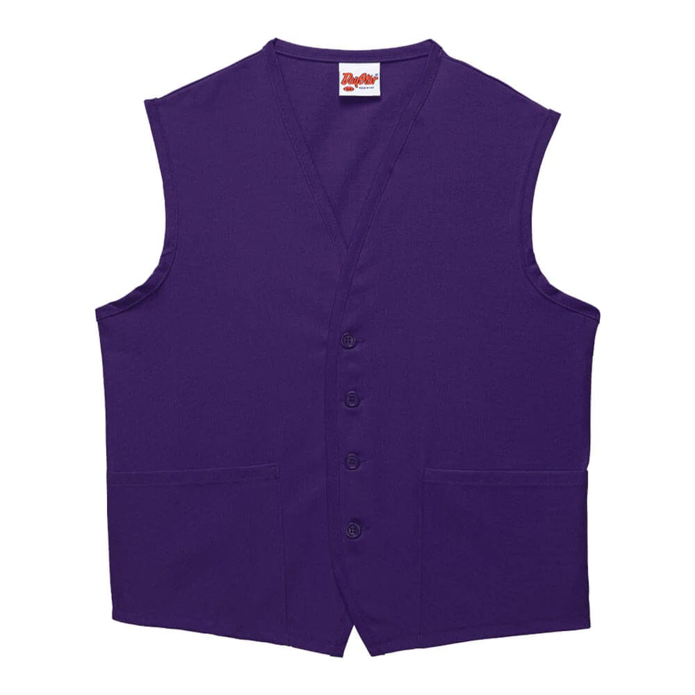 2-Pocket Unisex Vest in Various Sizes (Made In The USA)