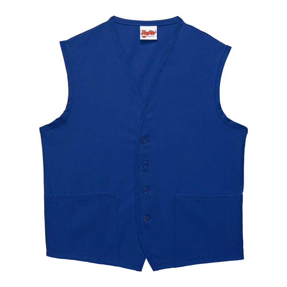 2-Pocket Unisex Vest in Various Sizes (Made In The USA)