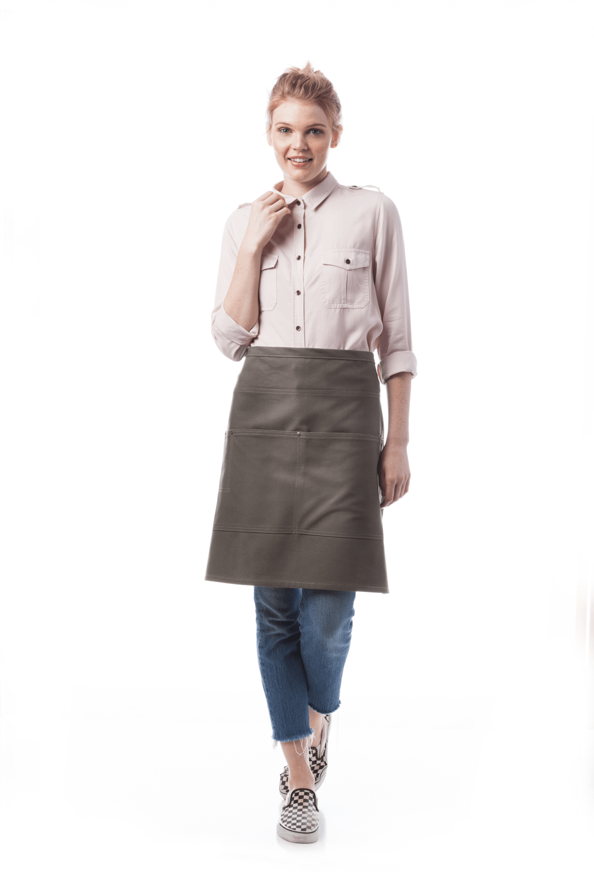 Woodland Canvas Half Bistro Apron