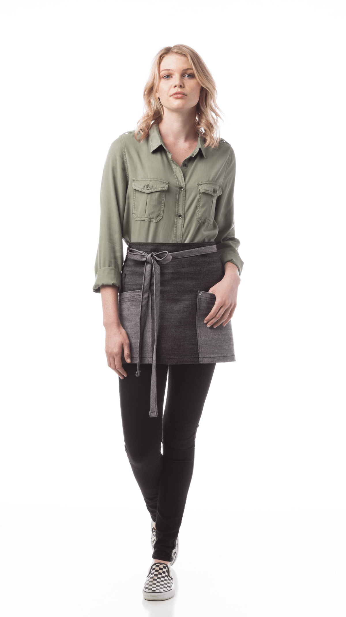 American Denim Half Waist Bistro Apron