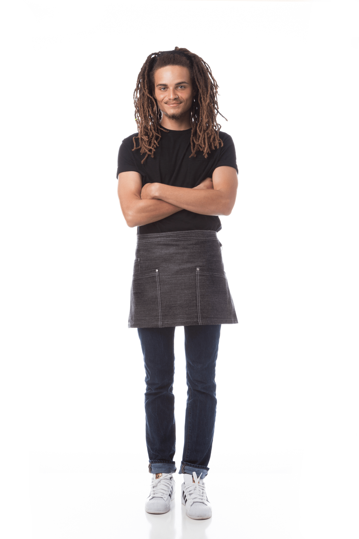 American Denim Half Waist Bistro Apron