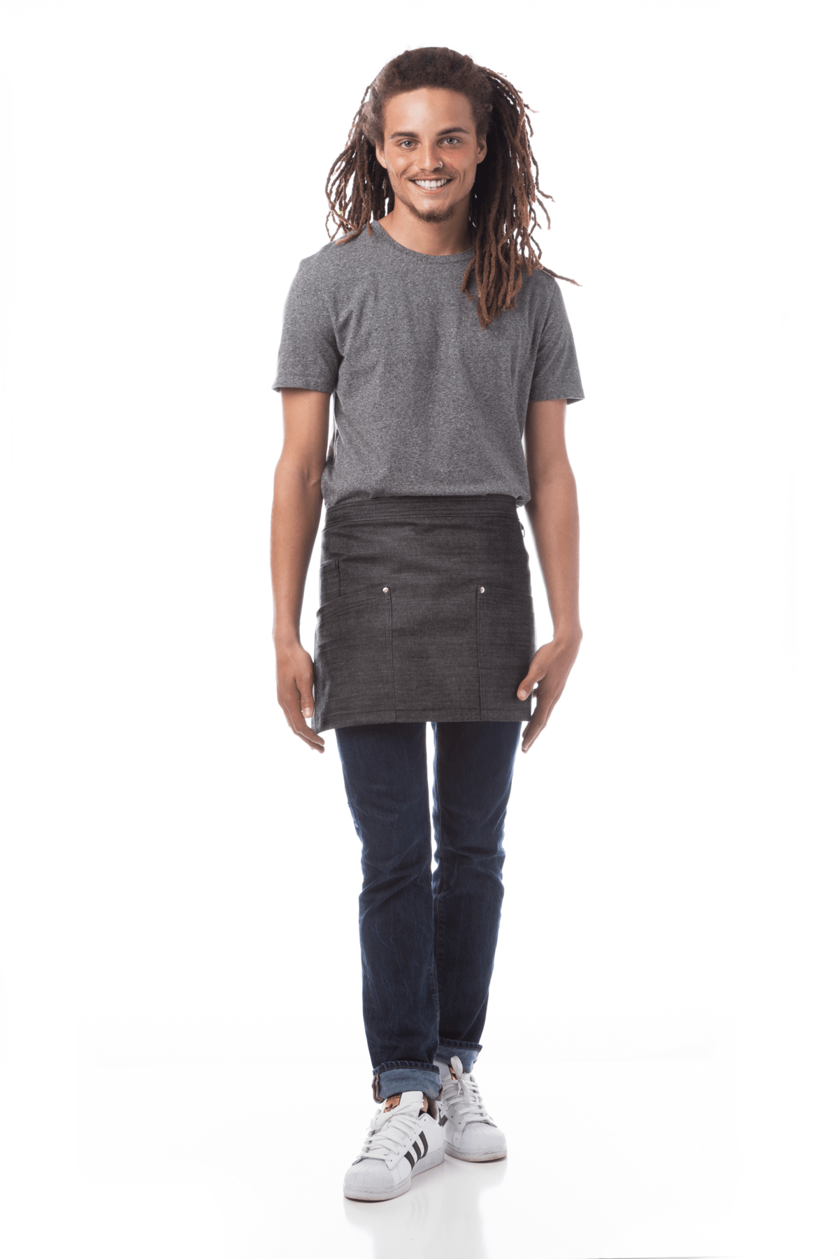 American Denim Half Waist Bistro Apron