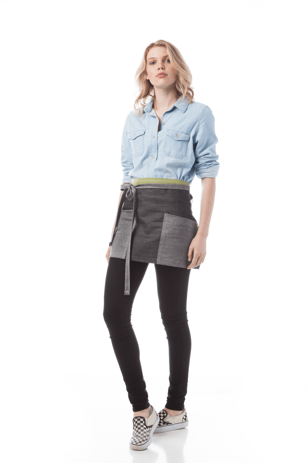 American Denim Half Waist Bistro Apron