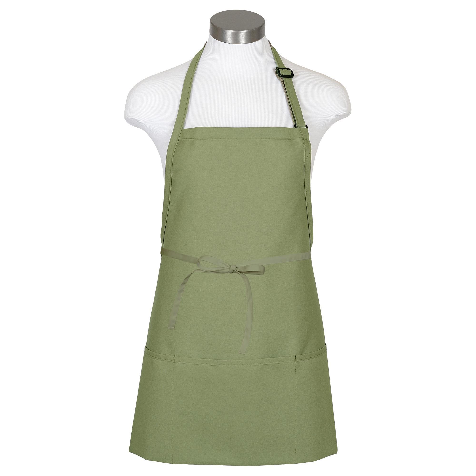 3-Pocket Bib Apron (24”)