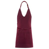 V-Neck Adjustable Bib Apron