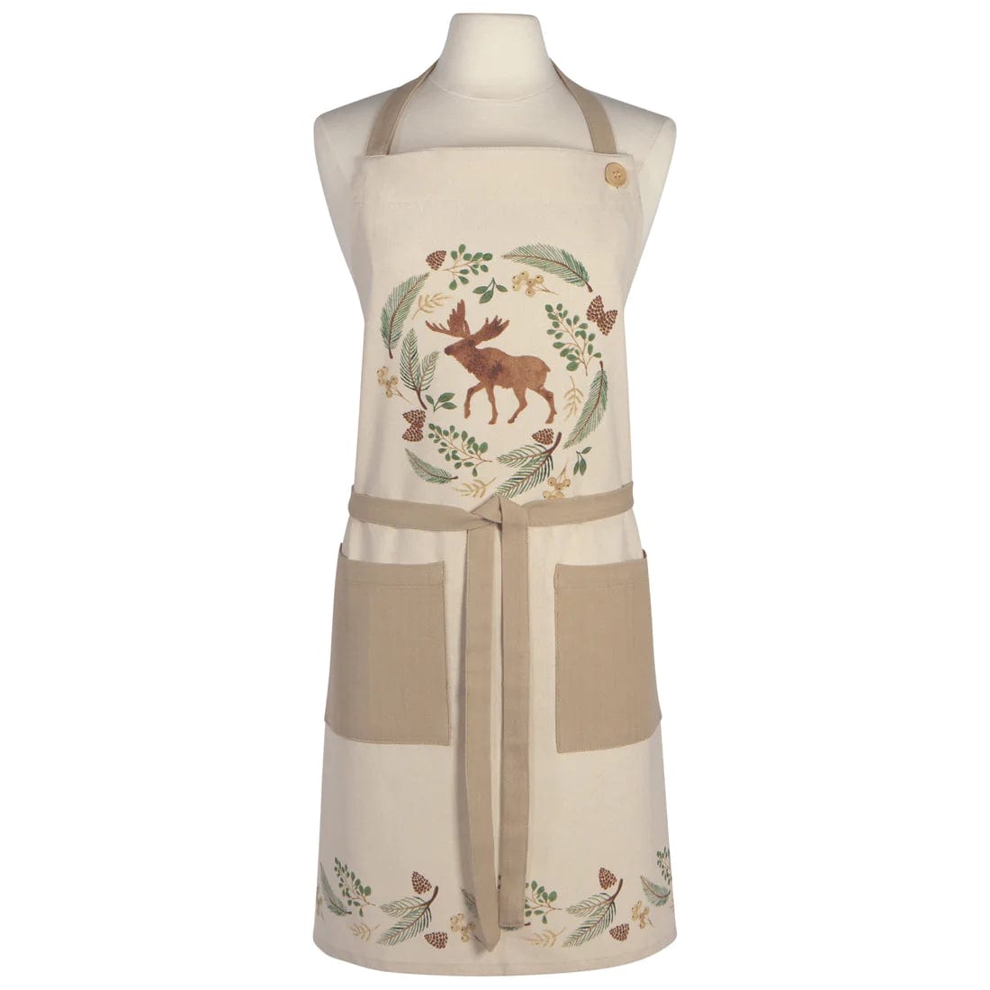 Winter Moose Apron
